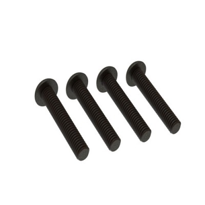 [ܼ] ARA721422 [ARRMA] BUTTON HEAD HEX MACHINE SCREW M4x22mm (4pcs)