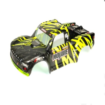 [ܼ] ARA411002 [ARRMA] MOJAVE 6S BLX PAINTED DECALLED TRIMMED BODY (BLACK/GREEN)