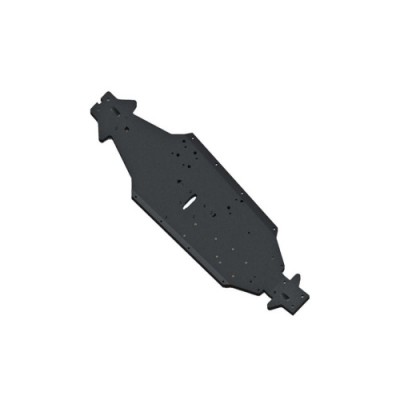 [���ܼ�] ARAC3738 [ARRMA] AR320444 Chassis LWB Aluminum Black Talion