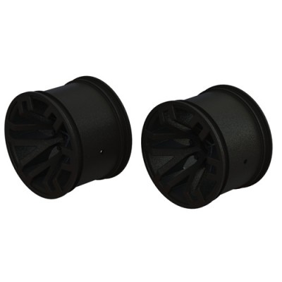 [ܼ] ARAC9463 [ARRMA] MT 2.8 WHEEL 14MM HEX (BLACK/2PCS)