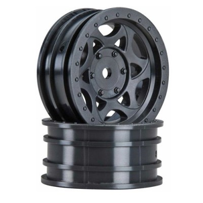 [ܼ] ax08138 [Axial] 1.9 Walker Evans Street Wheel Black (2) AXIC8138
