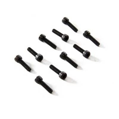 [ܼ] AXI31642 [Axial] M2.6x10mm Cap Head (Black) (10pcs)