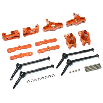 [���ܼ�] MSVCOMBO1OR [GPM] MSVCOMBO1OR HPI Savage Flux Combo -7 Items Set Orange