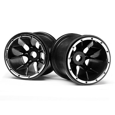 [���ܼ�] MV24105 [MATRIX LINE] Black Wheels 2 Pcs BLACKOUT