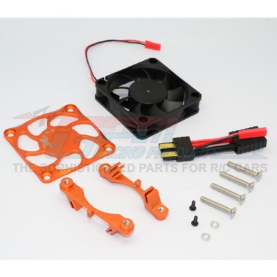 [ܼ] TXM018FAN-OR [GPM] 1/5 X-MAXX ) ALUMINIUM MOTOR HEATSINK WITH COOLING FAN - 1 SET