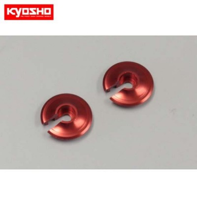 [���ܼ�] KYW5307-07 [KYOSHO] Aluminum Spring Sheet(14mm/Red/2pcs)