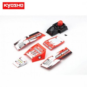 [KYOSHO] Body Parts Set (Red/SAND MASTER) 