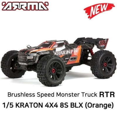 [ܼ] ARA110002T2 [ARRMA] Ƹ 1/5 ũ 4X4 8S BLX 귯 ǵ Ʈ RTR  - DX3   Ʈ