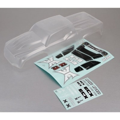 [ܼ] ECX330001 [ECX RC]  Body, Clear: 1:10 2wd Ruckus ̵