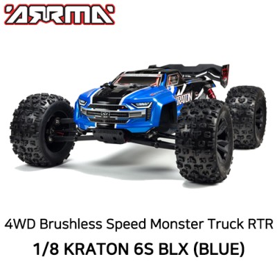 [ܼ] ARA8608V5T2 [ARRMA] Ƹ 1/8 ũ 6 V5 4WD ǵ  Ʈ   (͸,  ʿ)