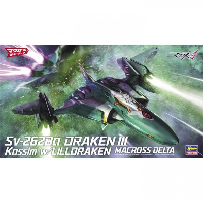[ܼ] BH65868 [Hasegawa] BH65868 1/72 Sv-262Ba Draken III Qasim Use w/Lill Draken Macross Delta