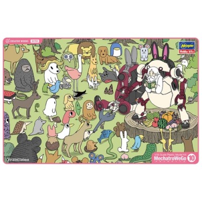 [ܼ] BH64763 [Hasegawa] BH64763 1/35 MechatroWego No.10 Animal Retro & Azuki
