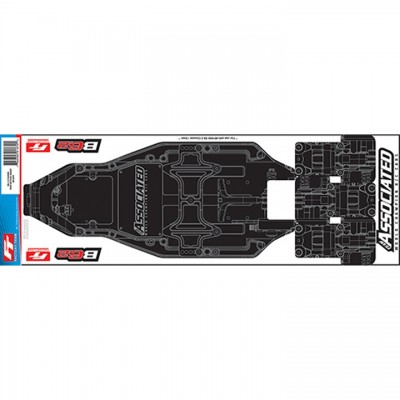 [ܼ] AA91870 [TEAM ASSOCIATED] AA91870 RC10B6.2 FT Chassis Protective Sheet