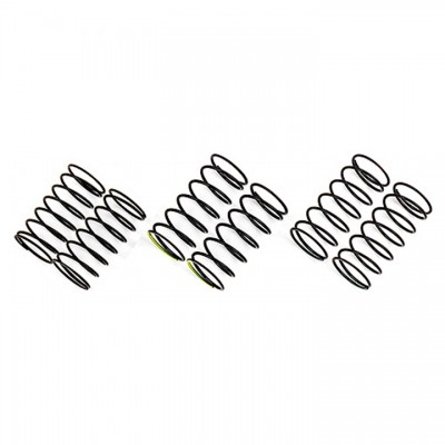 [ܼ] AA21557 [TEAM ASSOCIATED] AA21557 FT 10mm Front Spring Set. Green 8.0, black 7.5, yellow 7.25.