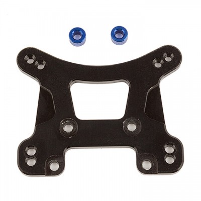[ܼ] AA21559 [TEAM ASSOCIATED] AA21559 FT 1:14 Front Shock Tower, black aluminum
