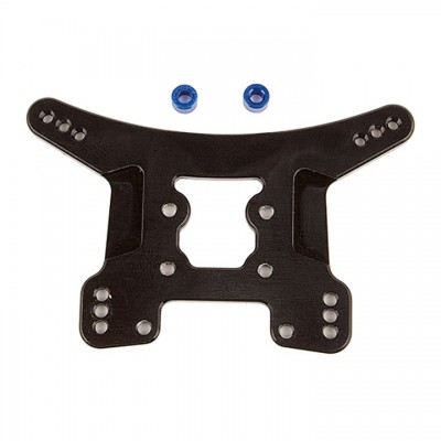 [ܼ] AA21560 [TEAM ASSOCIATED] AA21560 FT 1:14 Rear Shock Tower, black aluminum