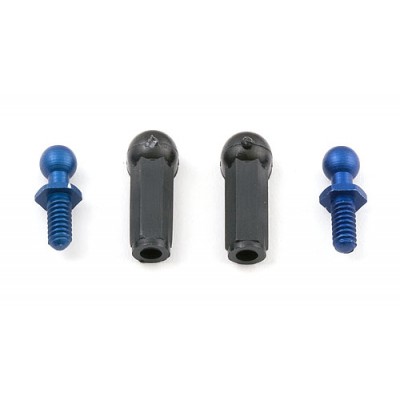 [ܼ] AA4448 [TEAM ASSOCIATED] AA4448 FT Ballstud & Cup blue aluminum