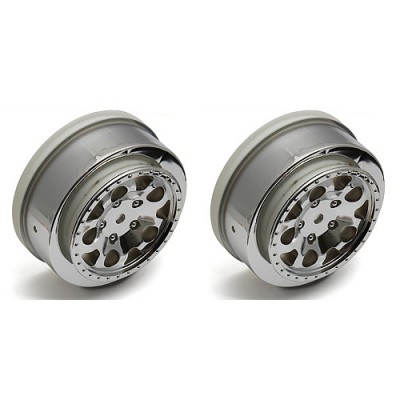 [ܼ] AA91221 [TEAM ASSOCIATED] AA91221 SC10B Front Wheels chrome