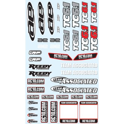 [ܼ] AA31371 [TEAM ASSOCIATED] AA31371 TC6.1 Decal Sheet