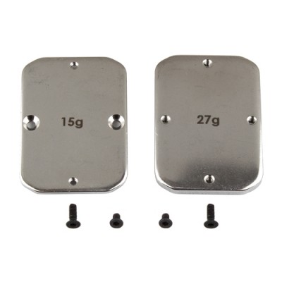 [ܼ] AA92101 [TEAM ASSOCIATED] AA92101 B64 FT Steel Chassis Weights, 15g, 27g
