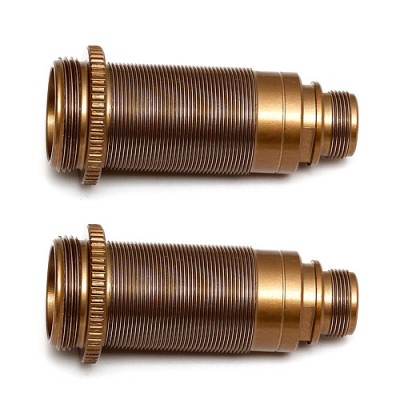 [ܼ] AA91577 [TEAM ASSOCIATED] FT 12x27.5 mm FOX(R) Shock Bodies with Genuine Kashima Coat, V2, threaded