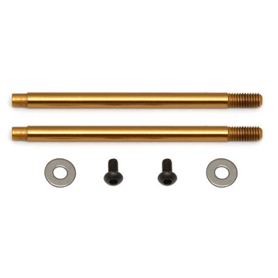 [ܼ] AA91619 [TEAM ASSOCIATED] AA91619 3 x 27.5 Shock Shafts (V2) TiN