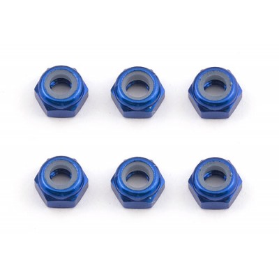 [ܼ] AA31550 [TEAM ASSOCIATED] AA31550 FT M3 Locknut blue aluminum