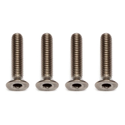 [ܼ] AA91595 [TEAM ASSOCIATED] FT Ti Screws, 3x14 mm FHCS