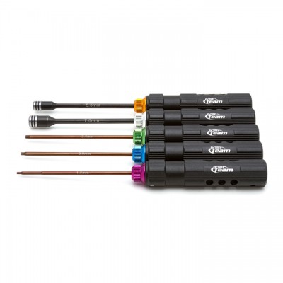 [ܼ] AA1519 [TEAM ASSOCIATED] AA1519 FT Hex/Nut Driver Tool Set, 5pc