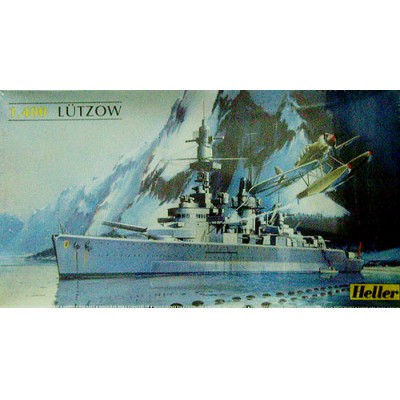 [ܼ] BG81047 [Heller] BG81047 1/400 DKM Lutzow Pocket Battleship
