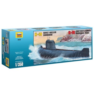 [ܼ] BZ9025 [Zvezda] BZ9025 1/350 K-19 Soviet Nuclear Submarine