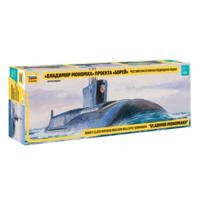 [ܼ] BZ9058 [Zvezda] BZ9058 1/350 Borey-Class Russian Nuclear SubmarineVladimir Monomakh