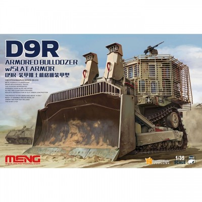 [ܼ] CESS-010 [Meng] CESS-010 1/35 D9R Armored Bulldozer W/Slat Armor
