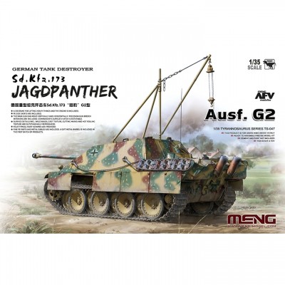 [ܼ] CETS-047 [Meng] CETS-047 1/35 Jagapanther Sd.Kfz.173 German Tank Destroyer Ausf.G2