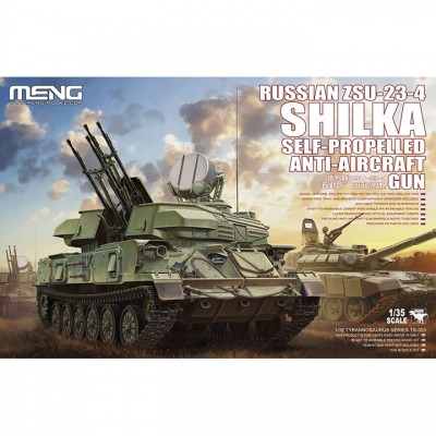[ܼ] CETS-023 [Meng] CETS-023 1/35 ZSU-23-4 Shilka Rusian Self-Propell Anti Aircraft Gun