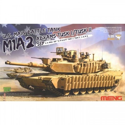 [ܼ] CETS-026 [Meng] CETS-026 1/35 M1A2 SEP TUSK I/TUSK II Abrams U.S. Main Battle Tank