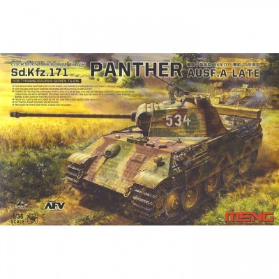 [ܼ] CETS-035 [Meng] CETS-035 1/35 Panther Ausf.A Late German Medium Tank Sd.Kfz.171