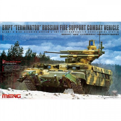 [ܼ] CETS-010 [Meng] CETS-010 1/35 BMPT Terminator Fire Support Combat Vehicle w/KMT-8 Mine Cleaning System & EMT Electromagnetic Countermine System