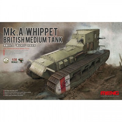 [ܼ] CETS-021 [Meng] CETS-021 1/35 Whippet British Mk.A Medium Tank