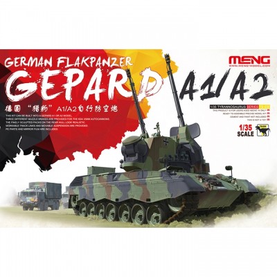 [ܼ] CETS-030 [Meng] CETS-030 1/35 Gepard A1/A2 German Flakpanzer