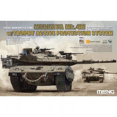 [ܼ] CETS-036 [Meng] CETS-036 1/35 Merkava Mk.4M Israel Main Battle Tank w/Trophy Active Protection System
