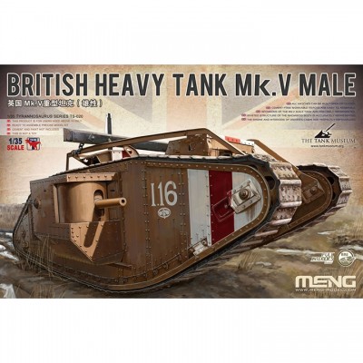 [ܼ] CETS-020 [Meng] CETS-020 1/35 Mk.V Male British Heavy Tank