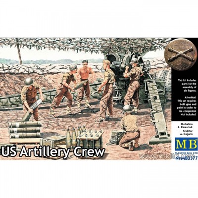 [ܼ] CM3577 [MasterBox] CM3577 1/35 US Artillery Crew -  