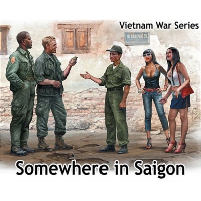 [ܼ] CM35185 [MasterBox] CM35185 1/35 Somewhere in Saigon,Vietnam War Serie