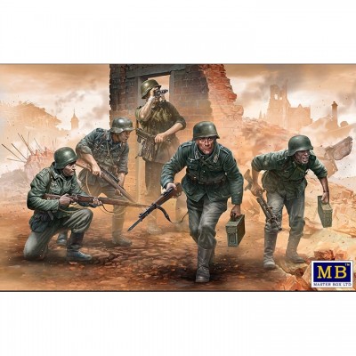 [ܼ] CM35177 [MasterBox] CM35177 1/35 German Infantry, WWII era. Early period