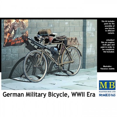 [ܼ] CM35165 [MasterBox] CM35165 1/35 German military bicycle , WW II era