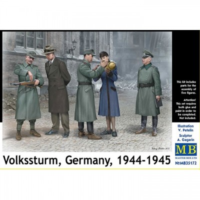 [ܼ] CM35172 [MasterBox] CM35172 1/35 Volkssturm,Germany,1944-1945