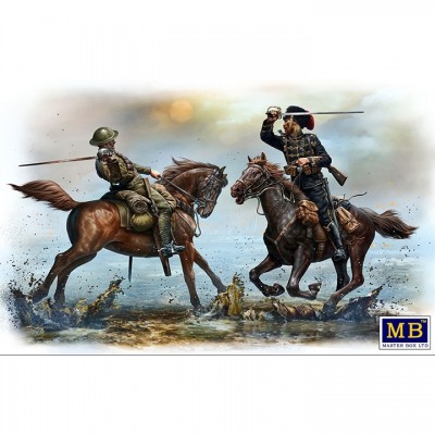 [ܼ] CM35184 [MasterBox] CM35184 1/35 British and German Cavalrymem