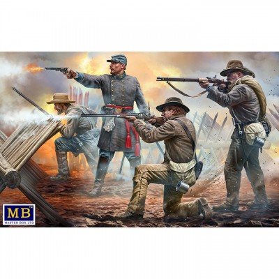 [ܼ] CM3581 [MasterBox] CM3581 1/35 Do or die-18th North Carolina Infantry Regiment, Army of Northern Virginia, Battle of Chancellorsville, May, 2nd, 1863.