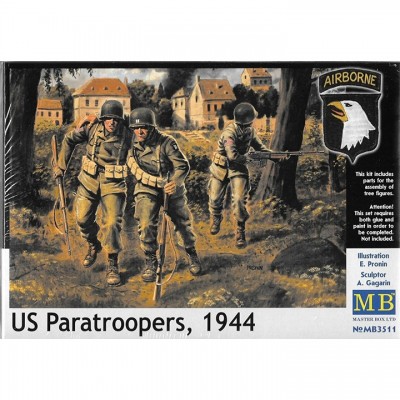 [ܼ] CM3511 [MasterBox] CM3511 1/35 US paratroopers - 1944